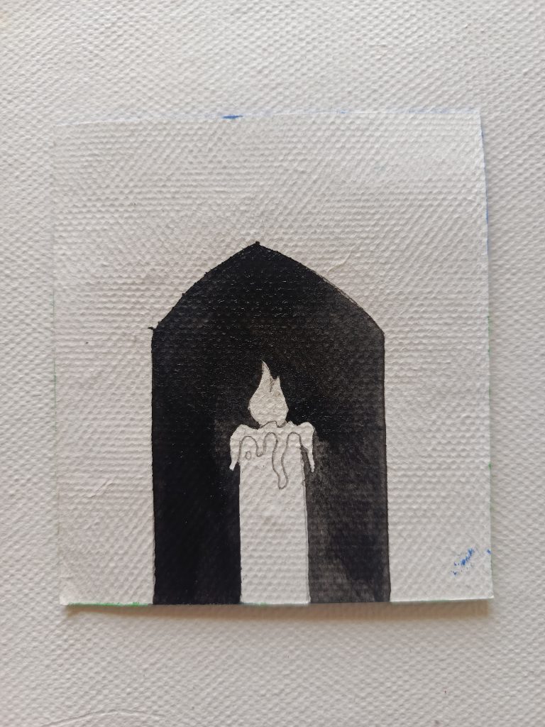 Draw a Candle Step: 3
