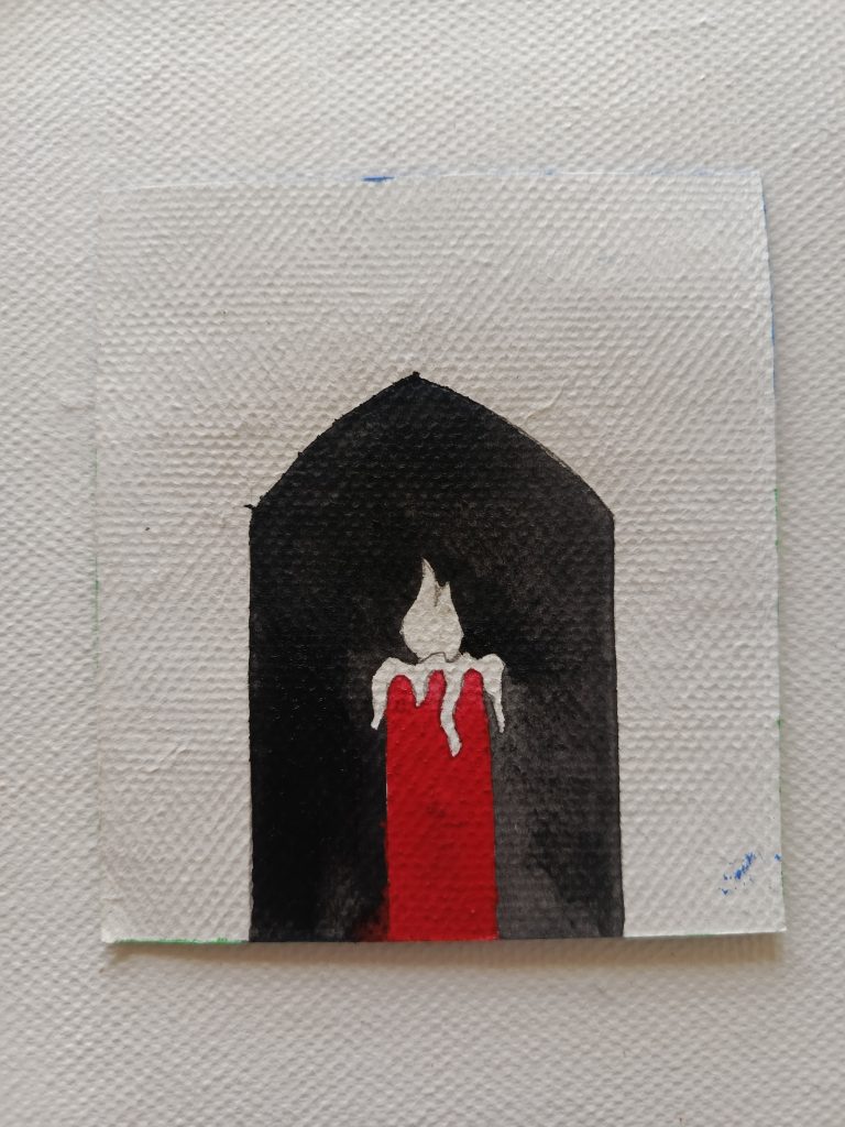 Draw a Candle Step: 4